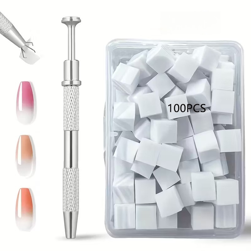 Nail Art Ombre - Mini Tırnak Süngeri ve Tırnak Şekillendirme