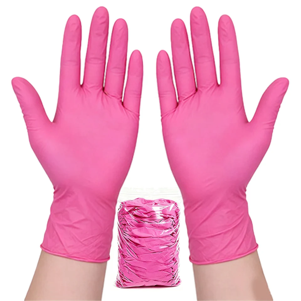 Nail Art Pink - 50 adet, koyu pembe renkli, tozsuz,