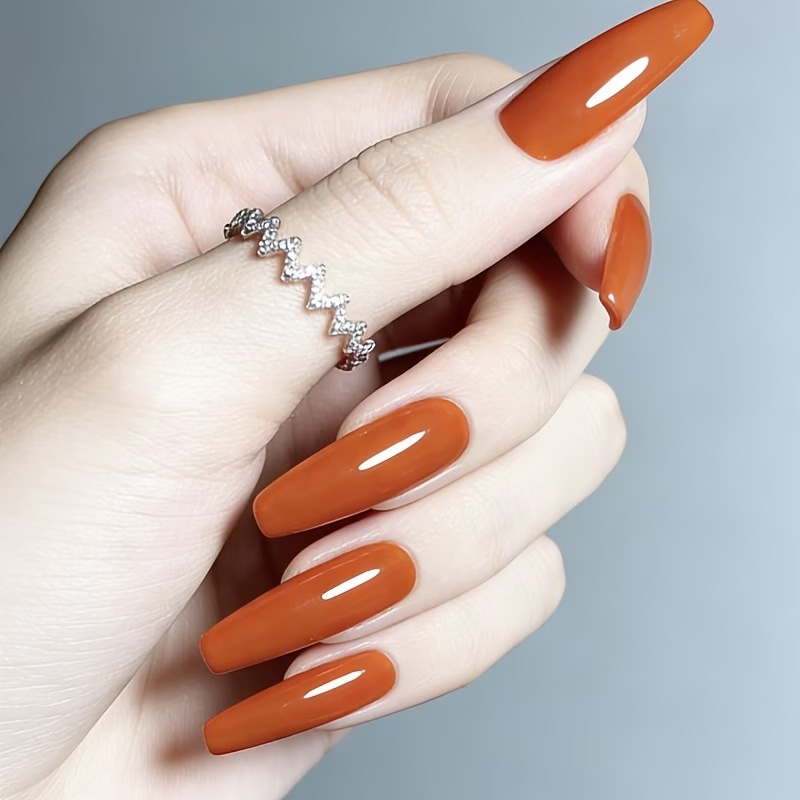 Karamel Turuncu Tırnak Güçlend - Nail Art Orange incelemesi ve fiyatı