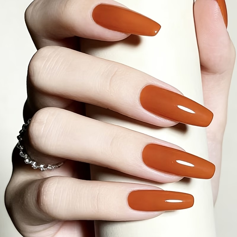 Karamel Turuncu Tırnak Güçlend - Nail Art Orange incelemesi ve fiyatı