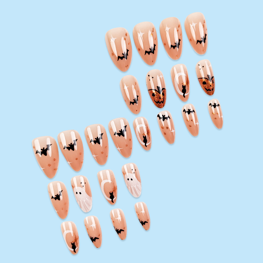 24 adet Basit Badem Çivi üzeri - Nail Art Press On incelemesi ve fiyatı