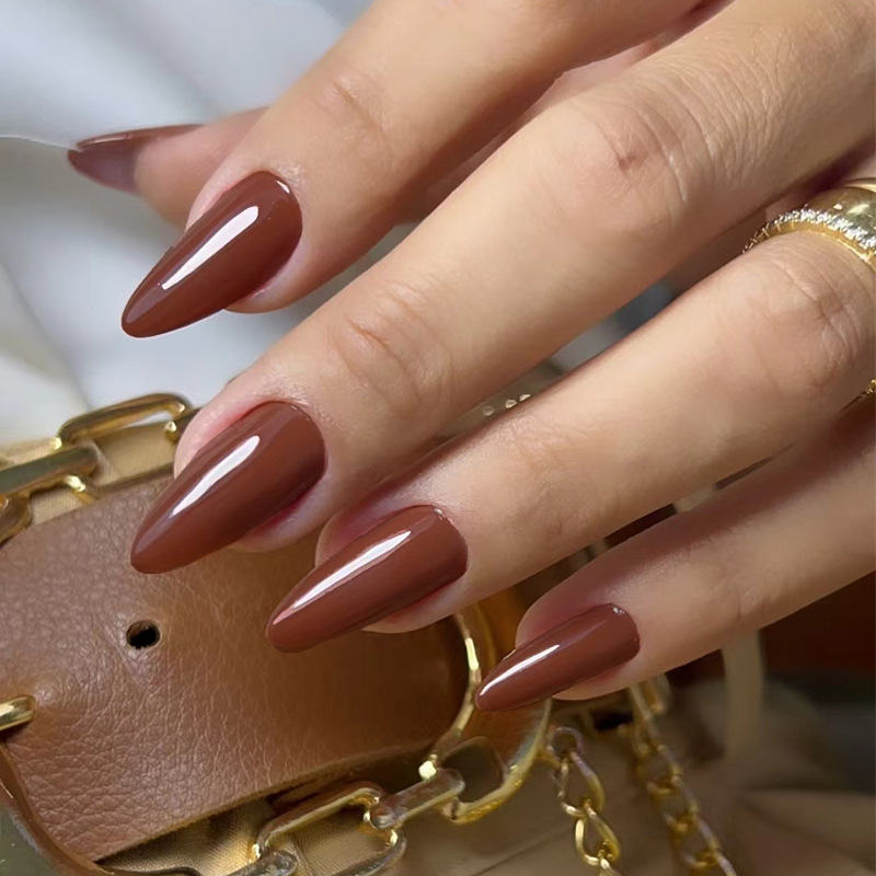24 Adet Tek Renk Takma Tırnak  - Nail Art Press On incelemesi ve fiyatı