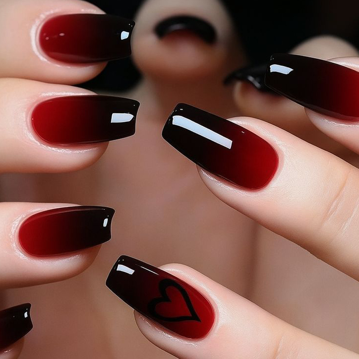 Sevgililer Günü için kadınlar  - Nail Art Press On incelemesi ve fiyatı