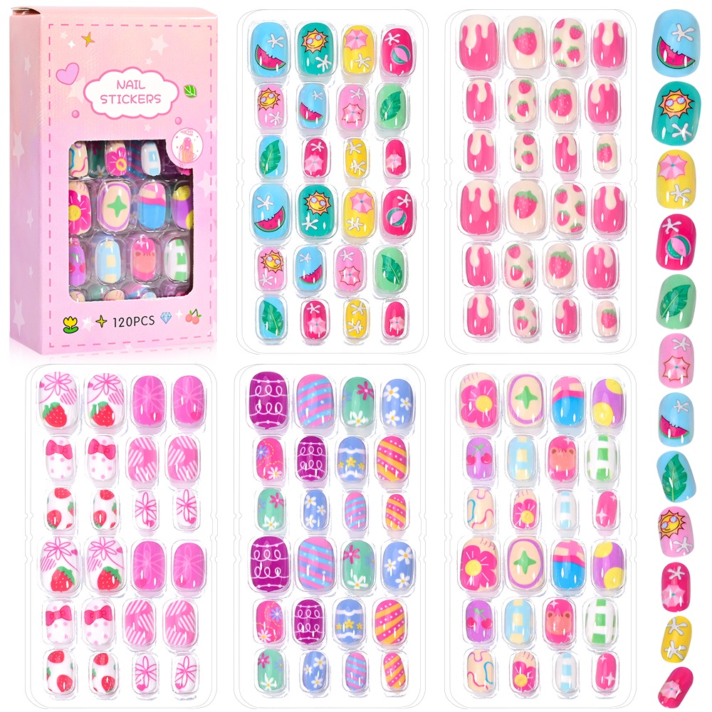 120 Parça 5-Set Şeker Çocuklar - Nail Art Pink incelemesi ve fiyatı